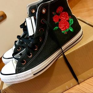Converse Limited Time Rose “Lit Fam” Sneakers